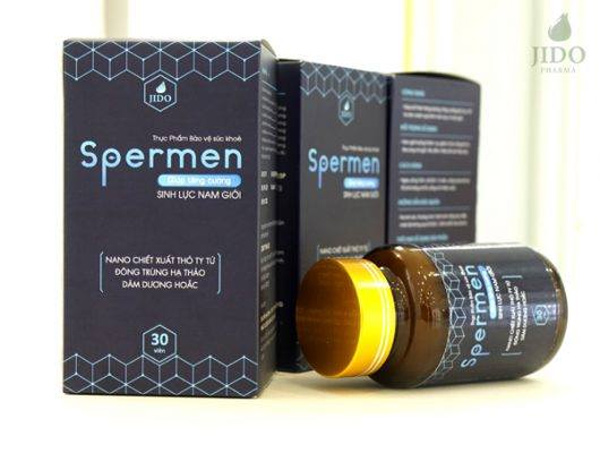 Viên uống tăng cường sinh lực nam Spermen giúp giữ vững phong độ phái mạnh trong mọi cuộc "yêu"
