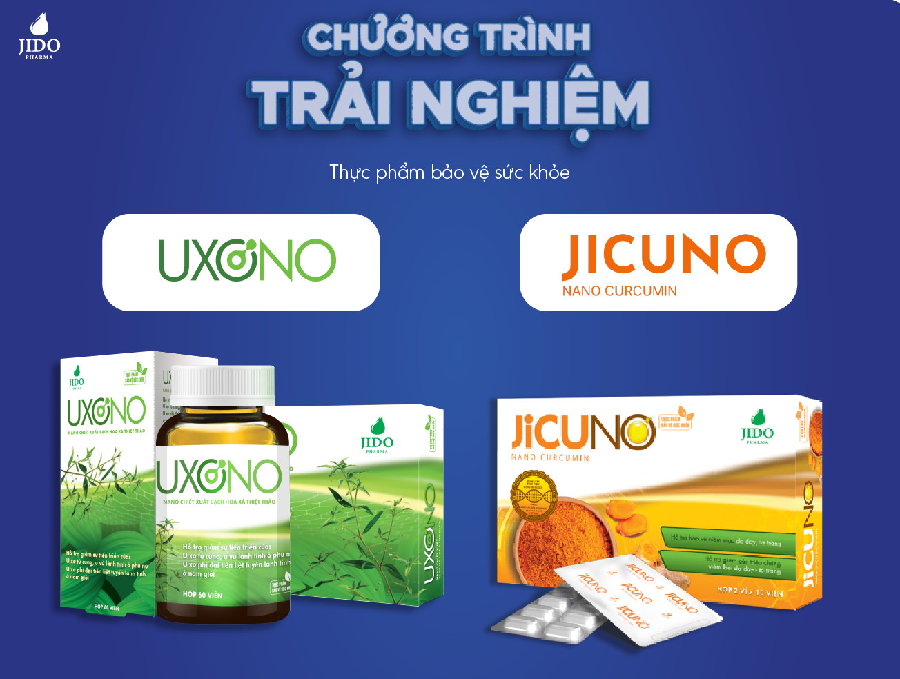 Chương trình trải nghiệm TPBVSK Jicuno và Uxono tại nhà thuốc